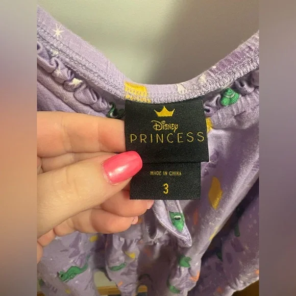 Torrid Disney Tangled Babydoll Heritage Slub Puff Sleeve Top, Size 3 (22/24) - Picture 6 of 6